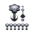thumbnail image 1 of GP Star Juego de tornillos de pulgar M8 para fácil extracción superior de Jeep y instalación de cubierta de carga compatible con amarres Jeep Wrangler accesorios para Jeep Wrangler 6 paquetes - GPCA, 1 of 5