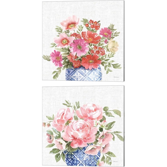 Great Art Now From the East No Words B by Beth Grove 2 Piece Canvas Art Set Each 14W x 14H