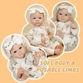 thumbnail image 4 of Muñeca Reborn Babeviimt Lifelike de 50 cm con accesorios 3+Y, 4 of 5