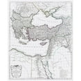 thumbnail image 3 of D''Anville 20x24 Black Modern Framed Museum Art Print Titled - Ancient Middle East Greece Turkey Syria, 3 of 5