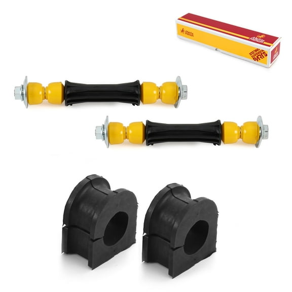 Metrix Premium Chassis Parts - 4 PC Front Sway Bar Stabilizer End Link & Stabilizer Bar Bushing Kit GDX Fits 95-05 Chevrolet Blazer RWD, 92-01 GMC Jimmy RWD, 96-00 Isuzu Hombre, K700538, K6439