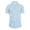 00-Light Blue491, variant on XIAOCHA Gingham Plaid Button Shirt for Men Turn Down Collar Short Sleeve Daily Commute Casual Blouse