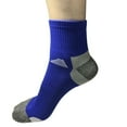 thumbnail image 2 of B&Q Lot 3-12 Pairs Mens Mid Cut Ankle Quarter Athletic Breathable Sport Cotton Socks 6-12, 2 of 5