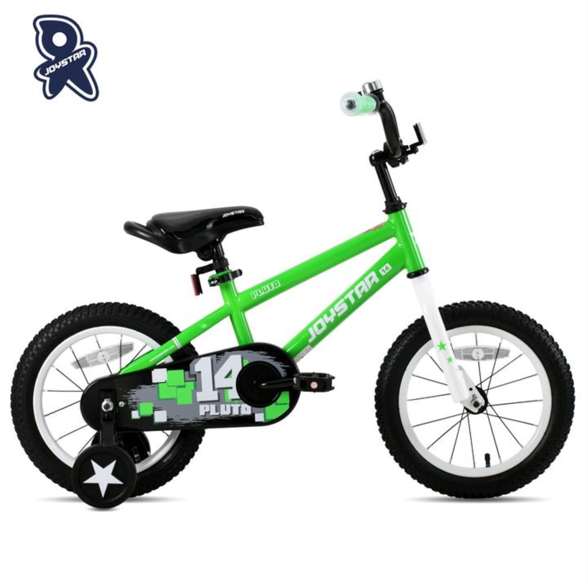 JOYSTAR Pluto Kids Bike with Training Wheels for 18 inch Bike