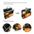 thumbnail image 3 of Thanksgiving Leaves Stylish Minimalist Coin Purse with 0.7 Microfiber Zinc Alloy Jaws, 4.3x4.7 in/11x12 cm - Chic and Practical Organizer for Your Essentials, 3 of 7