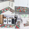 thumbnail image 5 of Pioneer Flower Floral Print Pattern Kitchen Rugs Sets Of 2,Anti Fatigue Kitchen Mat Rugs Non Slip Washable,Decorative Kitchen Floor Mats for Kitchen,Sink,Laundry,17"x30"+17"x47", 5 of 7