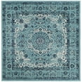 thumbnail image 3 of SAFAVIEH Evoke Teale Bordered Runner Rug, Light Blue, 2'2" x 7', 3 of 11