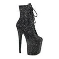 thumbnail image 2 of Women's Pleaser Flamingo 1020GWR Glitter Platform Mid Calf Boot, 2 of 2
