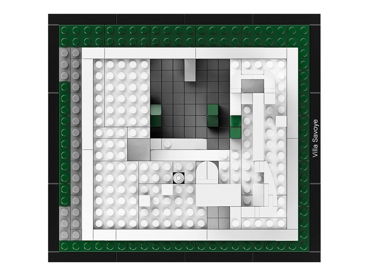 lego architecture villa savoye
