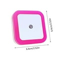 thumbnail image 2 of Foqnuq Smart LED Sensor Lamp Motion Activated Night Light Soft Warm White Light Plug-in for Staircase Corridor Kitchen Closet, 2 of 2