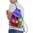 thumbnail image 3 of Lsque inside out 2 Print Drawstring Backpack Bag Sport Gym Sackpack Cinch Bags Drawstring Bags Draw String Sport Bag-Medium, 3 of 8
