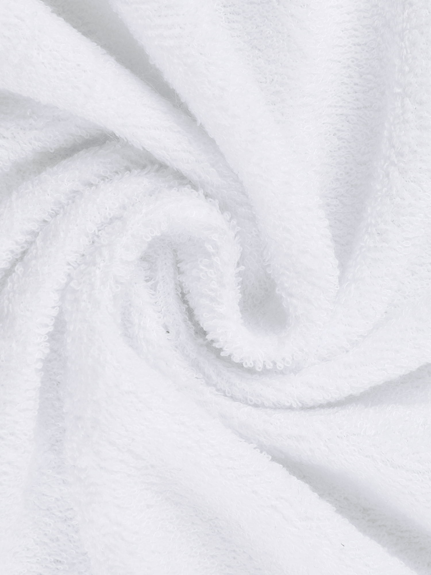 DARING DIVA Bath Robe Durable Luxury Spa Resort Hotel Bathrobe L White