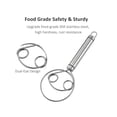 thumbnail image 4 of CRCMUHE Bakeware Stainless Steel Mixer Dough Hand Mixer Hand Mixer For Eggs Bread Cakes Pastries Pizza Dough The Perfect Baking Tool Mixing Mixing Kitchen Tool, 4 of 9