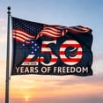 thumbnail image 5 of Us 250 Flag – 250th Anniversary USA Double Sided 3-Ply Outdoor Flag, We The People 1776-2026 Patriotic Yard & House Banner for 4th of July (3X5), 5 of 5