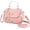Pink, variant on Women's Handbags and Purses Casual Messenger Embroidered Top Handle Satchel Trendy Work Crossbody Shoulder Bags