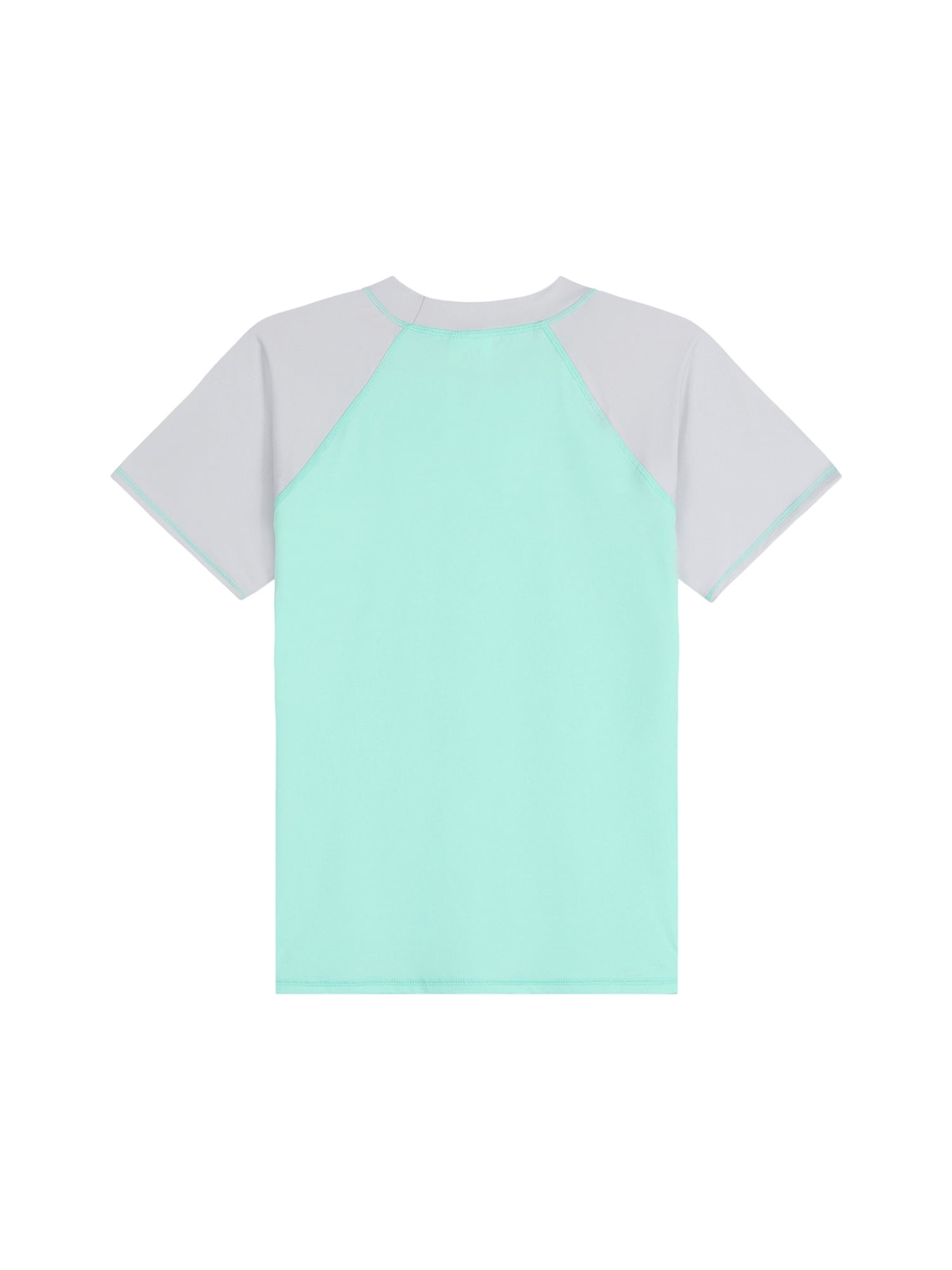 Reebok Boys Short Sleeve Rashguard with UPF 50+ Protection, Sizes 4-18