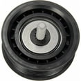 thumbnail image 2 of KarParts360 For Mercedes-Benz S400 2010 2011 2012 2013 Idler Pulley | Plastic | Serpentine Belt Type | Black | 6 Groove Quantity | 12 millimeters Inside Diameter | 1.1 millimeters Material Thickness, 2 of 5