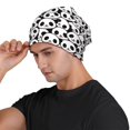 thumbnail image 3 of Rocae Cute Panda Face for Beanies Hats for Men Women Warm Chunky Knit Hats Winter Adult Milk Silk Knitted Beanie, 3 of 7