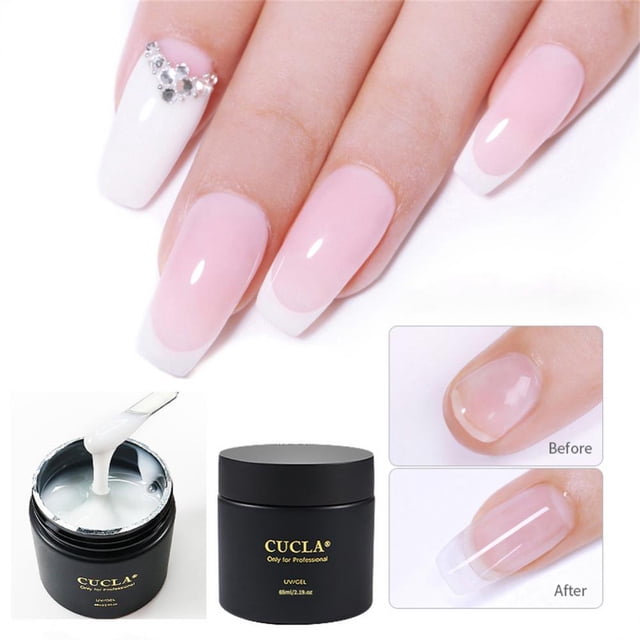 Gel Acrylique Doigt Extension 60ml Vernis à Ongles Vernis à Ongles Modèle UV Colle Cristal Extension Gel Vernis à Ongles Vernis à Ongles Vernis à Ongles