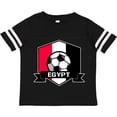 thumbnail image 3 of Inktastic Soccer Egypt Flag Banner Boys or Girls Toddler T-Shirt, 3 of 5