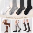 thumbnail image 5 of CoCoMangos Women's Sheer Slouch Knee High Socks Argyle Pattern Calf Boot Stockings, 5 of 7