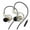 Transparent white-Sport-Normal, variant on 3.5mmJack Headset Ear-in Detachable Cable Earphone with Dynamic Driver Stereo Bass Sound Strong Ability Earphones