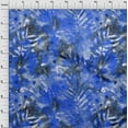 thumbnail image 4 of oneOone Rayon Medium Blue Fabric Tropical Abstract Diy Clothing Quilting Fabric Print Fabric By Yard 56 Inch Wide, 4 of 4
