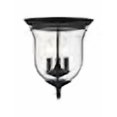 thumbnail image 3 of Livex Lighting 5024-04 Legacy 3-Light Ceiling Mount, Black, 3 of 4