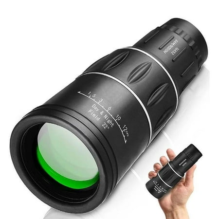 Alex Portable HD 16x52 Monocular Telescope High Power Compact Tactical Gear for Hunting Bird Watching Hiking Concerts Shooting Outdoor Adventures and Hunting Shooting Tool