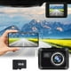 thumbnail image 1 of Cámara de coche Dash Cam 1080P | Mini pantalla de 2.0 pulgadas | Visión nocturna | Detección de colisiones G-Sensor | Grabación en bucle | Incluye microSD de 8 GB | Grabadora de video de tablero de, 1 of 8