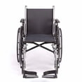 thumbnail image 2 of Invacare - Silla de ruedas Tracer SX5 TRSX58FBP / T93HAP, con brazos a la altura del escritorio y reposapiés Hemi T93HAP con presillas para el talón, asiento de 45 cm de ancho, 2 of 5