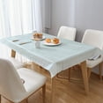 thumbnail image 7 of Mightlink Table Cloth Durable Plaid Design Waterproof PEVA Dining Room Kitchen Table Protector Cover Home Decor Daily Use, 7 of 7