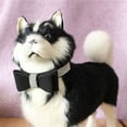 thumbnail image 4 of CNKOO Pet Dog Leather Rhinestones Bow Knot Collar Crystals Bling Diamonds for Small Medium Large Dogs, 4 of 10