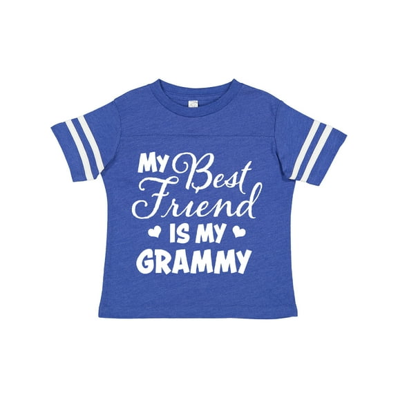 Inktastic My Best Friend is My Grammy with Hearts Boys or Girls Toddler T-Shirt