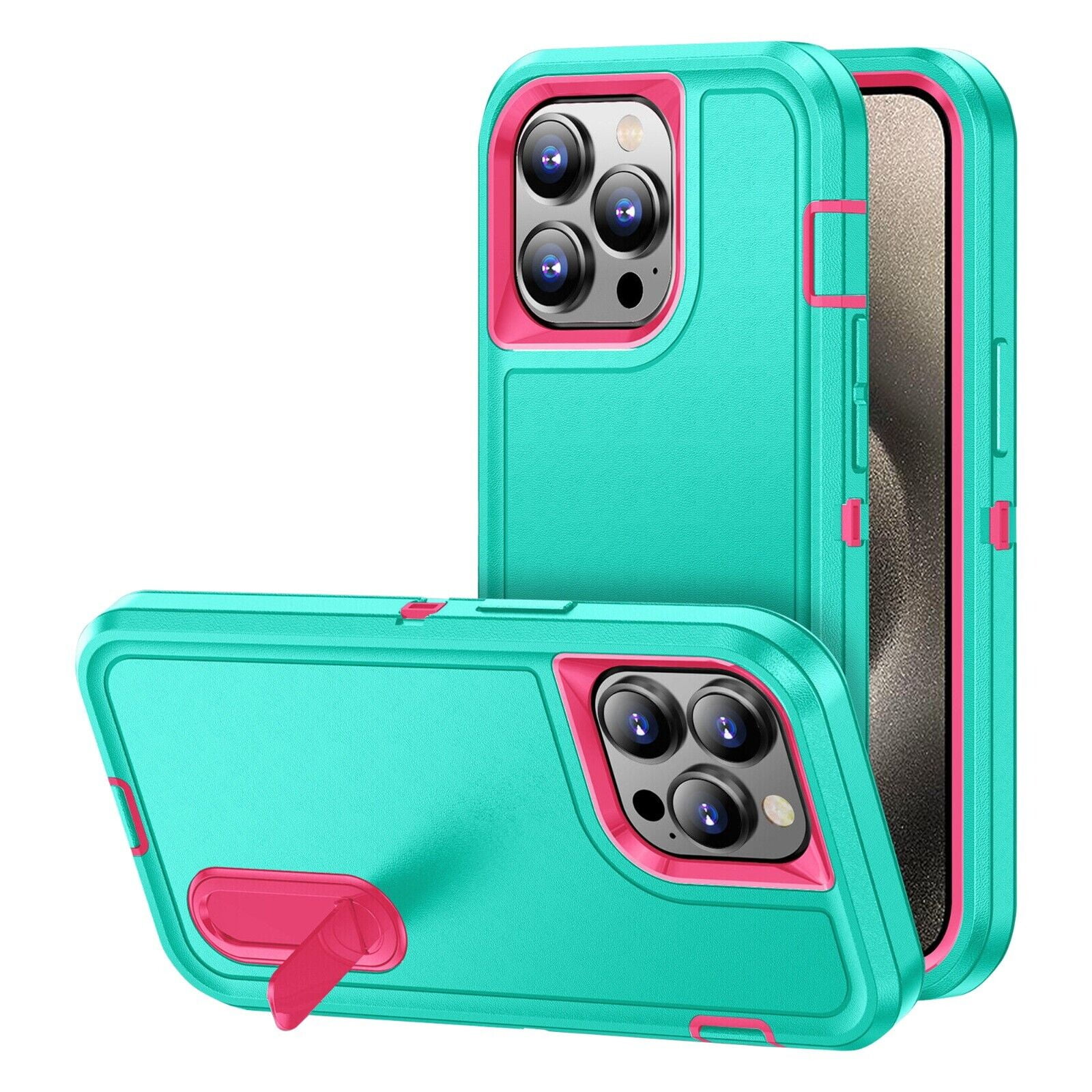 Coque IPhone 15 6,1" Compatible MagSafe - Protection Militaire Antichoc, 2 Verres Trempés Anti-espion Inclus - Transparente Avec Bords Surélevés - 7