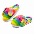 thumbnail image 3 of Kids Bunny Animal Slippers for Girls Boys, Cute Plush Funny Cartoon Rabbit Indoor Outdoor Slippers, Comfy Fuzzy Cloud House Slipper, 3 of 6