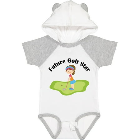 

Inktastic Future Golf Star Girls Golfing Gift Baby Girl Bodysuit