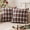 Red and White, variant on GYTY MIULEE Christmas Set of 2 Scottish Tartan Plaid Throw Pillow Covers Farmhouse Classic Decorative Square Cushion Cases for Decor Sofa Couch 18x18 Inch, Khaki