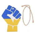thumbnail image 2 of Bandera de Ucrania,Colgante de la bandera de Ucrania Collar fino de Ucrania Colgante Bandera de Ucrania Colgante de madera Diseño fácil de usar, 2 of 9