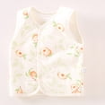 thumbnail image 3 of MXIEZI Baby Newborn Boys Girls Cotton Vest Infant Warm Sleeveless Jacket Spring Winter Waistcoat 0-3T, 3 of 8