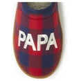 thumbnail image 6 of Dearfoams Men's Papa Bear Plaid Clog Slippers, 6 of 9