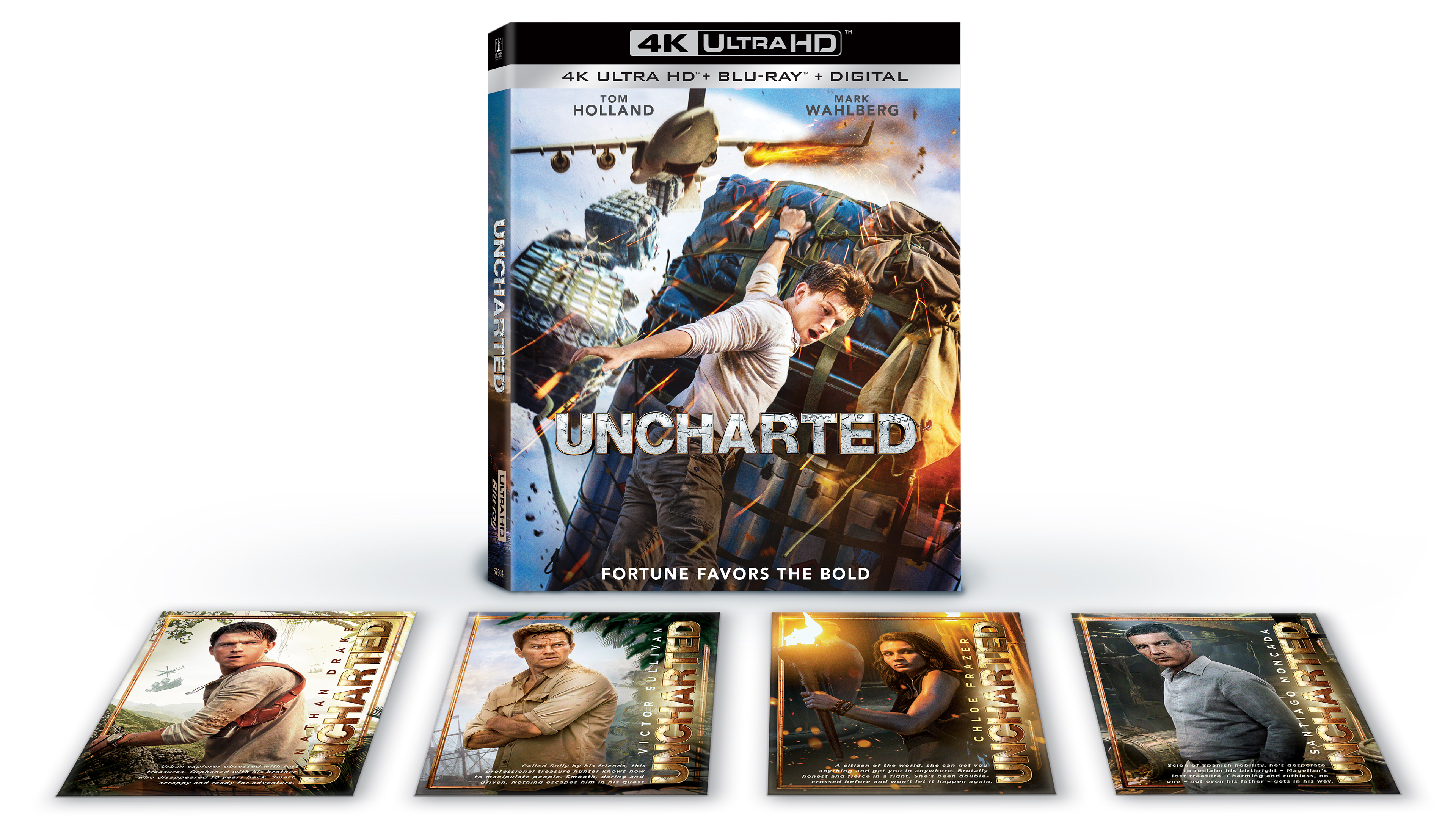Uncharted 4k Ultra HD/BluRay Combo Walmart Exclusive