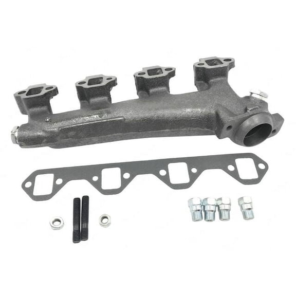 Right Exhaust Manifold - Compatible with 1988 - 1997 Ford F-250 5.8L V8 1989 1990 1991 1992 1993 1994 1995 1996
