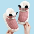 thumbnail image 2 of CXYYY Girls Boys Slippers Winter Sliper Cute Panda Graphic Shoes Indoor Warm Slides Soft Non-Slipping Toddler Home Footwear, 2 of 3
