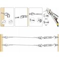 thumbnail image 4 of Customizable Length Stainless Steel Turnbuckle, Weather Resistant 30m Wire Rope for Wide Application, Heavy Duty and High-Tensile Performance for Outdoor Projects, 4 of 4