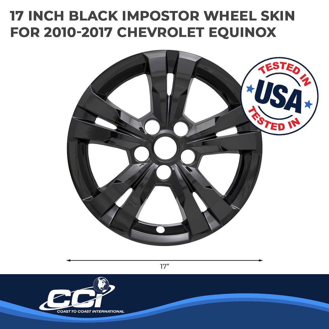 Coast To Coast IWCIMP360BLK IMPOSTOR ® WHEEL COVER