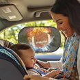 thumbnail image 2 of Yuyamidu Rugby Car Side Window Sun Shade Universal Car Window Sun Shades for Kids 20 x 12 Inch Car Shade for Babies Cool Car Shade Protection from Heat and UV, 2 of 7
