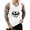 A-White1135, variant on XIAOCHA Cartoon Print Tank Top For Men Sleeveless Crew Neck Workout Casual Muscle Shirt