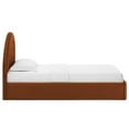 thumbnail image 4 of Solana Twin Platform Bed in Rust, 4 of 10