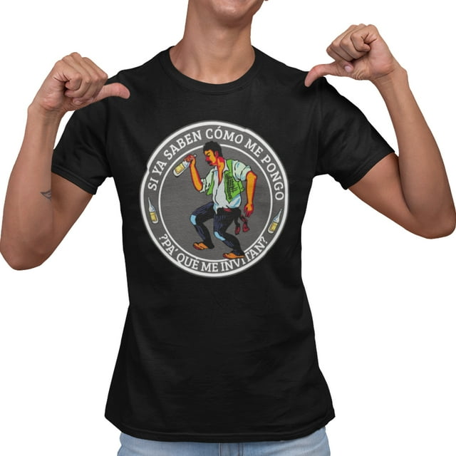 Playera Caballero Borracho Lotería Meme